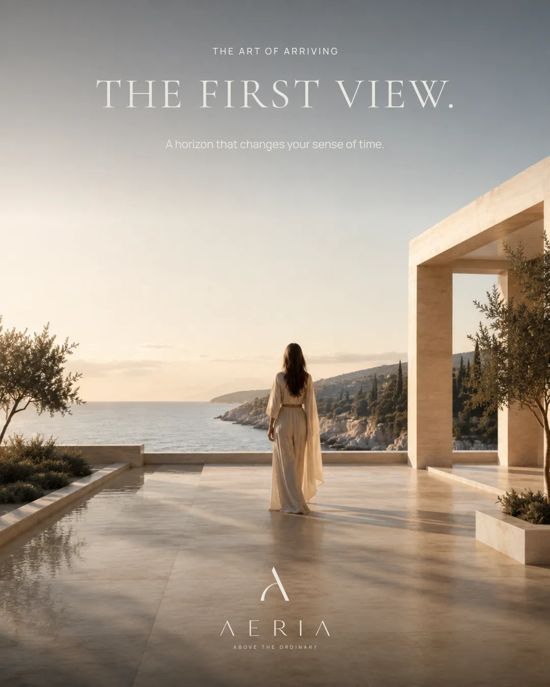 AERIA KV03 English - The First View. A horizon that changes your sense of time.